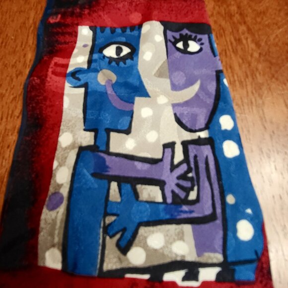 Celebration by Hallmark ~ 90s ~ 100% Silk Necktie ~ Excellent Condition - Picture 4 of 8